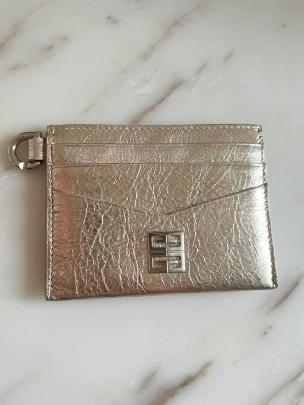 Givenchy antigona gold card holder 4g